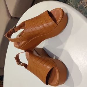 FitFlop leather wedges